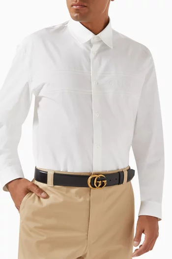 GG Marmont Belt in Leather