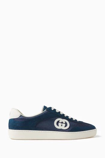 Interlocking G Sneakers in Suede