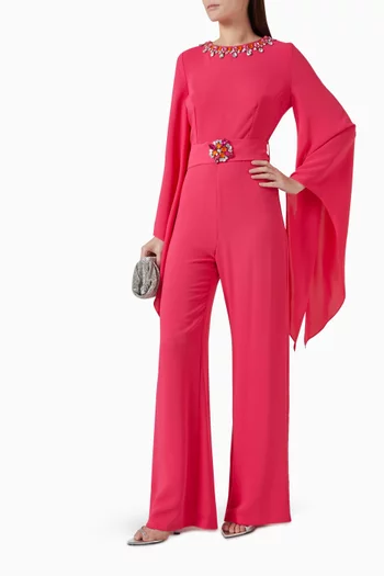 Flared-sleeve Jumpsuit