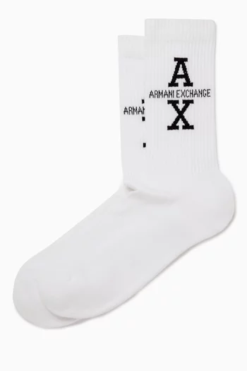 Grid AX Logo Socks