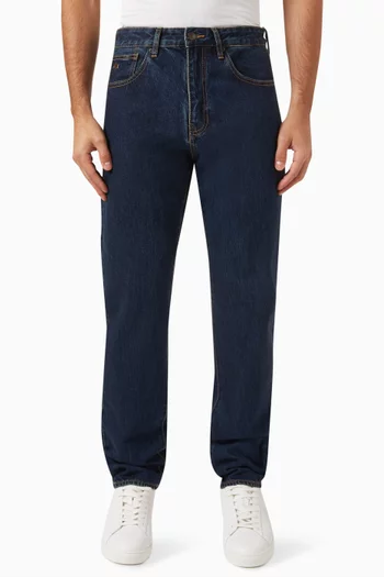 J16 Straight-fit Jeans in Cotton-denim