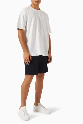 Grid Logo T-shirt in Jersey