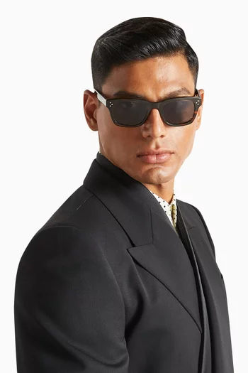 Rectangle Sunglasses in Acetate