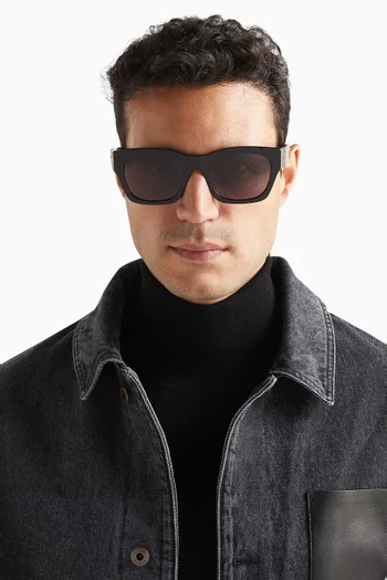 4G Square Sunglasses in Acetate