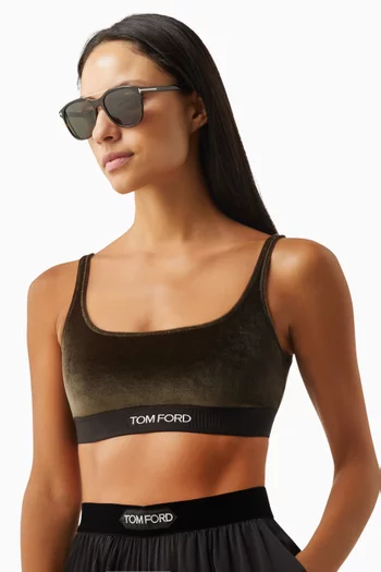 D-frame Sunglasses in Acetate