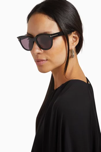 D-frame Sunglasses in Acetate