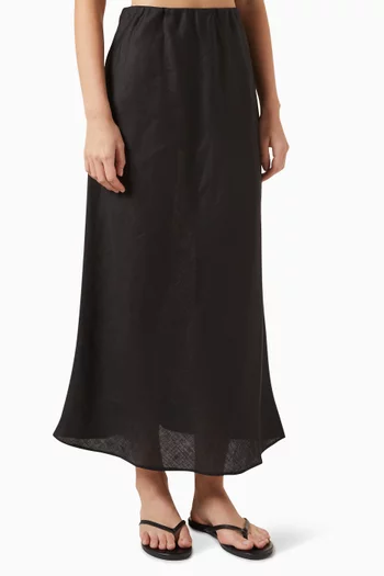Maxi Skirt in Linen