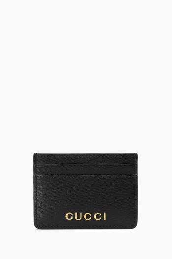 Card Case in Leather