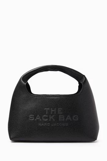 The Mini Sack Top-handle Bag in Leather