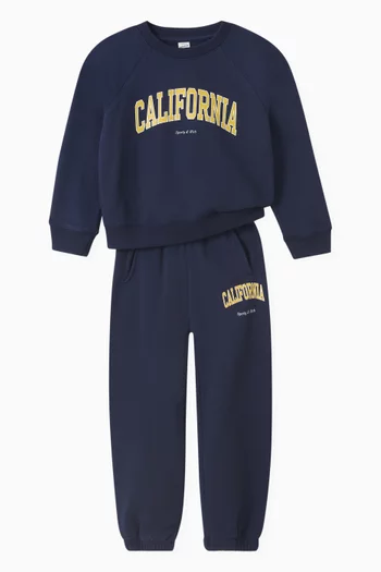California Logo Sweatpants in Cotton