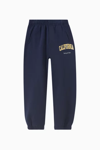 California Logo Sweatpants in Cotton