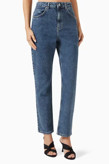 Tapered-fit Jeans in Denim