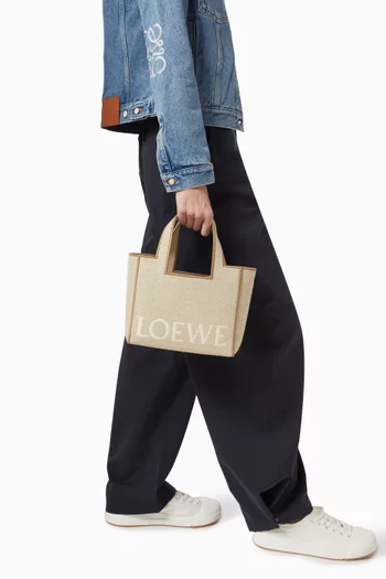 Small LOEWE Font Tote Bag