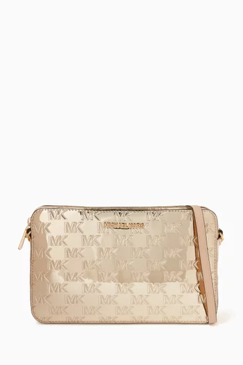 Large Jet Set Crossbody Bag in Faux-leather