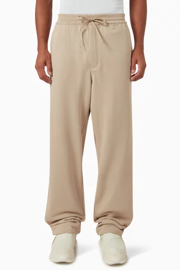 Straight Pants in French Terry