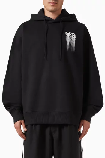 Graphic Hoodie in Cotton Terry
