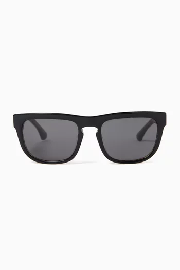 Square sunglasses in Acetate