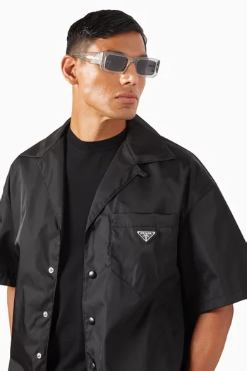 Rectangle Sunglasses in Acetate