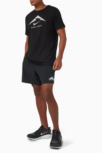 Trail Second Sunrise Dri-FIT Brief-Lined Running Shorts