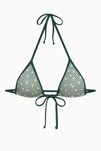 Coastal Micro Triangle Bikini Top