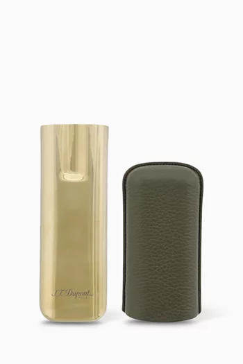 Dual Cigar Case in Metal