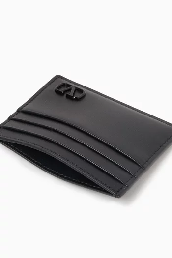 Valentino Garavani VLOGO Card Holder in Leather