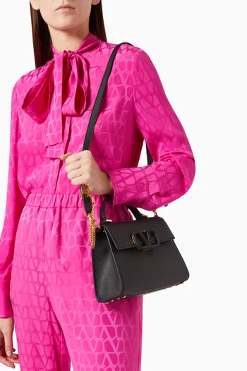 Valentino Garavani Small VSLING Handbag in Leather