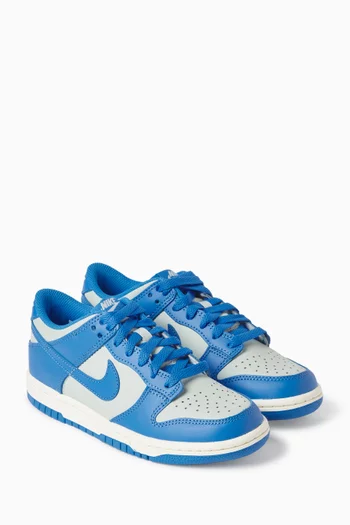 Dunk Low Sneakers in Leather