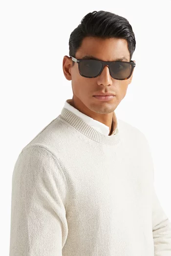 Square Sunglasses in Acetate