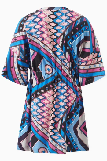Viola-print Dress in Jersey