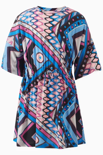 Viola-print Dress in Jersey