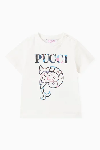 Logo T-shirt in Cotton