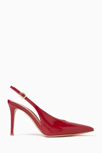 Robbie Tokio 85 Slingback Pumps in Calf Leather