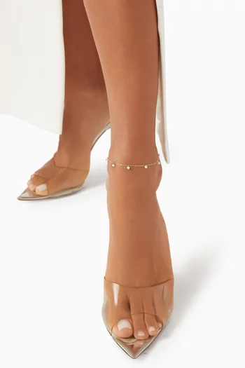 Aurora Pearl Anklet in 18kt Gold