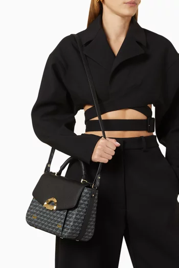 Parade Soft 23 Top Handle Bag in Canvas & Leather
