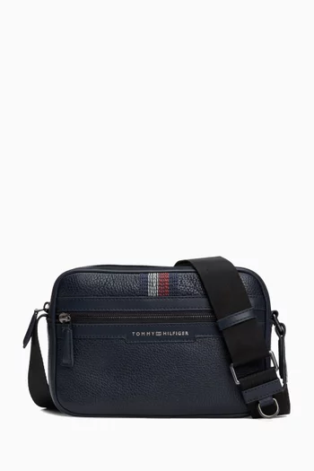 Tommy hilfiger leather crossbody bag best sale