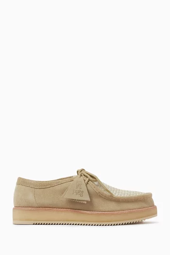x Clarks Ronnie Fieg 8th St Rossendale Sneakers in Suede