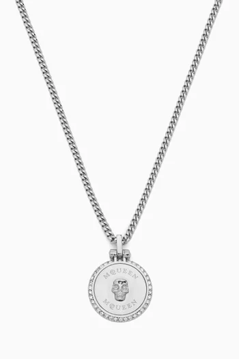 Sovereign Necklace in Brass