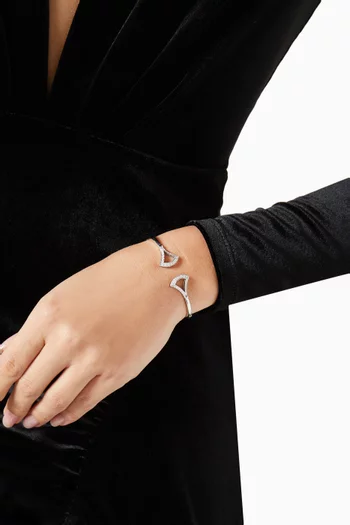 Divas' Dream Diamond Pavé Bracelet in 18kt White Gold