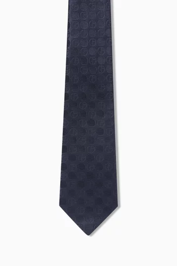 ربطة عنق بشعار الماركة جاكار