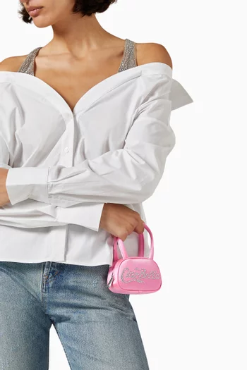 Micro Ciao Bella Bag in Satin