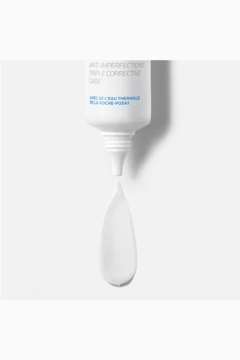 La Roche-Posay Effaclar Duo+M Anti-Blemish Corrective Gel Moisturiser for Oily, Blemish-Prone Skin, 40ml