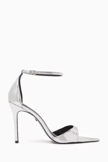 Pointed Rock 100 Sandals in Patent Leather
