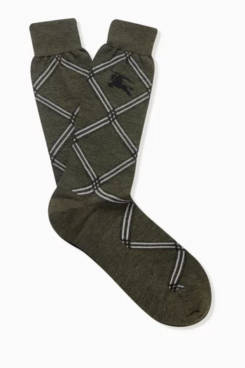 Dress Socks in Wool-blend