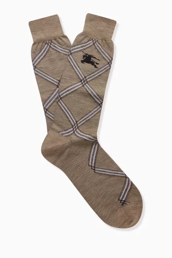 Dress Socks in Wool-blend