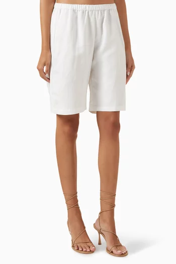 Everywhere Shorts in Tencel-blend Twill