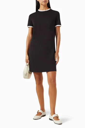 Apex Ringer T-shirt Dress in Organic Cotton