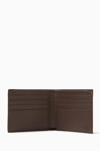 GG Supreme Bi-fold Wallet in Canvas