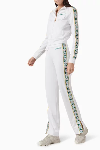 Laurel Track Pants in Cotton-blend