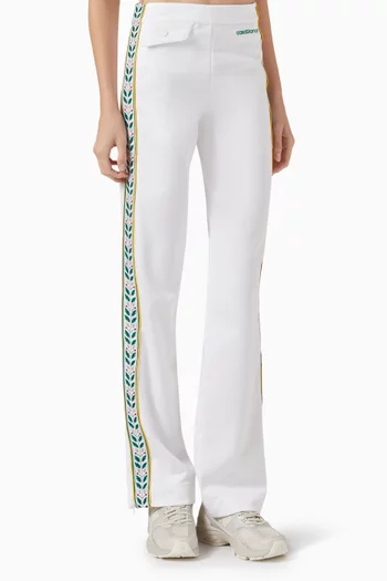 Laurel Track Pants in Cotton-blend
